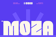 CS Moza – Bold Sans Serif, a Sans Serif Font by Craft Supply Co. (Thumbnail 1 of 8)