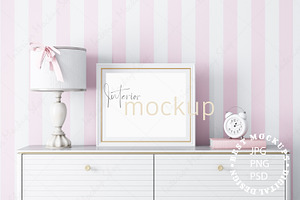 Kids Interior Frame Mockup