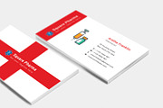 Medicine Company Business Card, a Business Card Template by graphicsunday (Thumbnail 3 of 4)