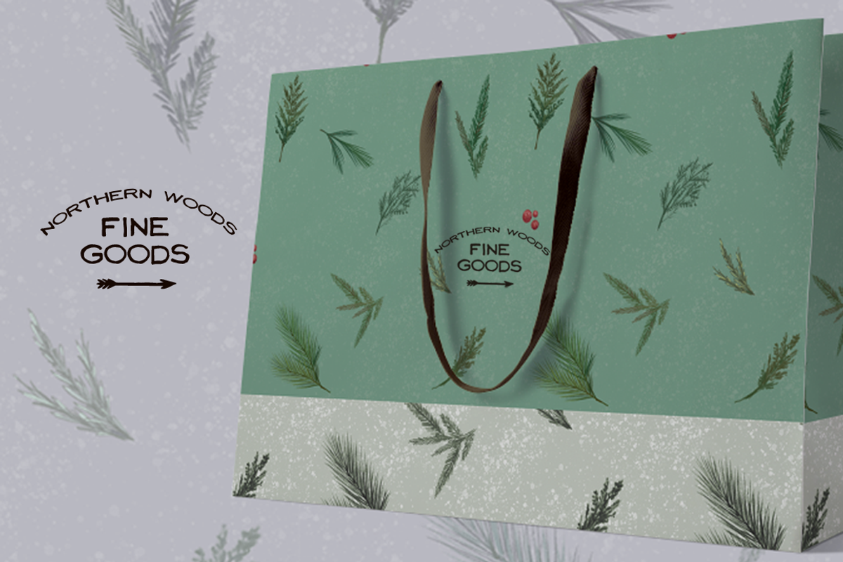 Pine Bough Elements, an Illustration by KLUGE+CO (Photo 3 of 6)