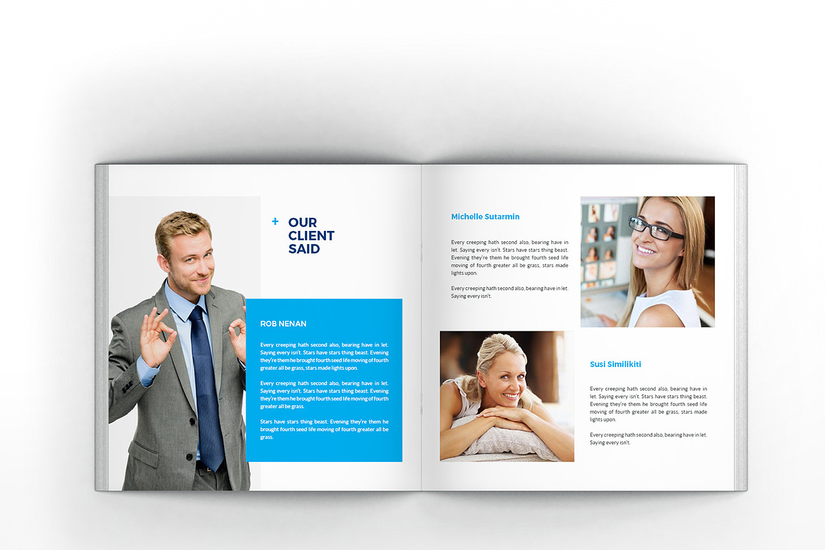 Medical & Hospital Square Brochure, a Brochure Template by Incools Stokie (Photo 12 of 12)