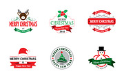 Christmas Badges, an Object Graphic by Creative Stall (Thumbnail 2 of 3)