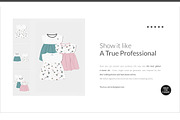 Baby Shortsleeve Dress Mock-ups Set, a Bottom Mockup by Mocca Mockups Store (Thumbnail 2 of 2)