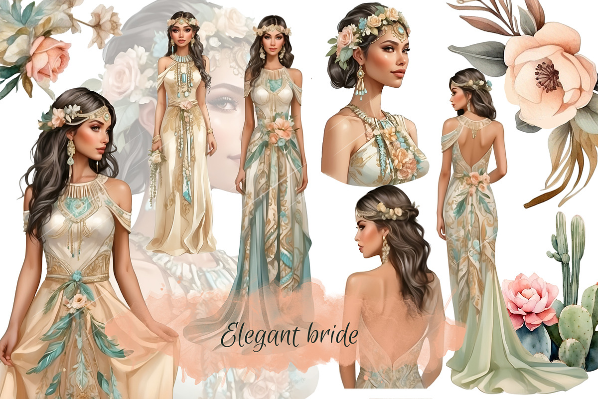 Southwestern wedding design elements, an Object Graphic by Mrs.Swan_Design (Photo 3 of 10)