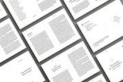 Modern Sans Book Template, a Magazine Template by Ruben Stom (Thumbnail 3 of 13)