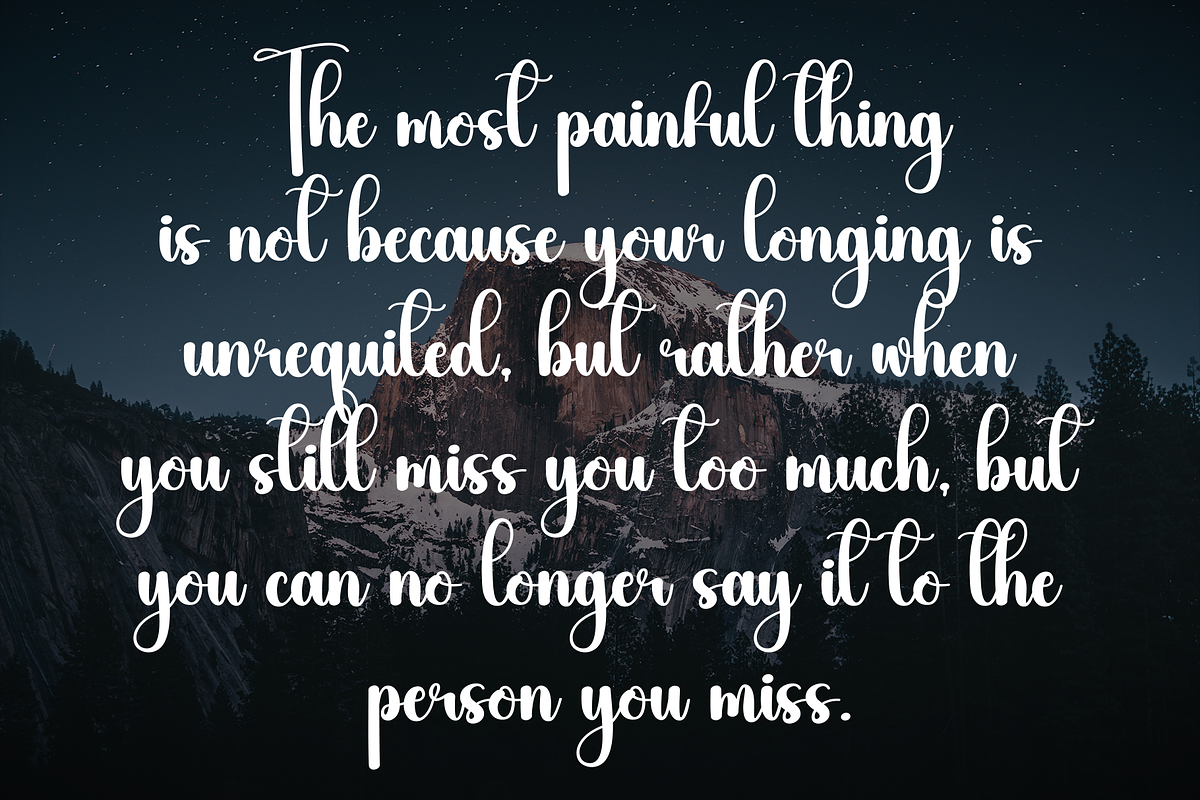 Lighting | Script Font, a Handwritten Font by Scratchones (Photo 6 of 9)