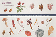 Watercolor Set | Autumn time, an Illustration by Elisa Ursa (Thumbnail 5 of 7)
