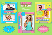 Retro Stylish Instagram, a Social Media Template by Andrew Skoch Design (Thumbnail 3 of 6)