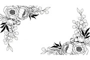 Floral Frame SVG Bundle, an Illustration by Gaye Art (Thumbnail 9 of 31)