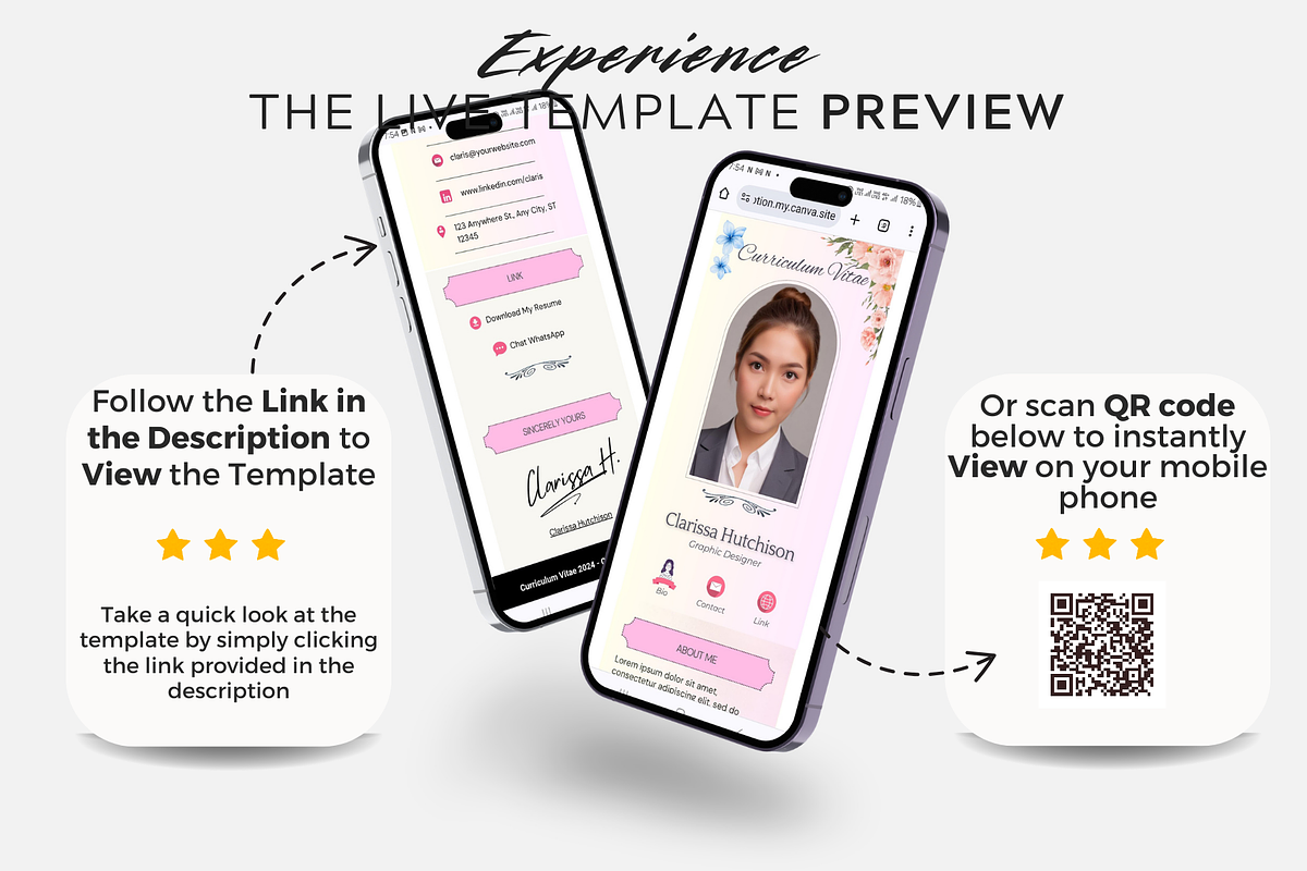 StarCV Pro-03|Canva Resume Template, a Landing Page Template by Omaikraf Studio (Photo 5 of 9)