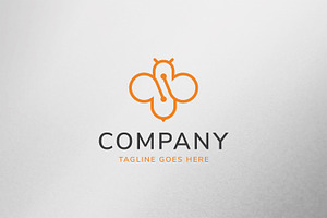 Infinity Tech Bee Logo Design