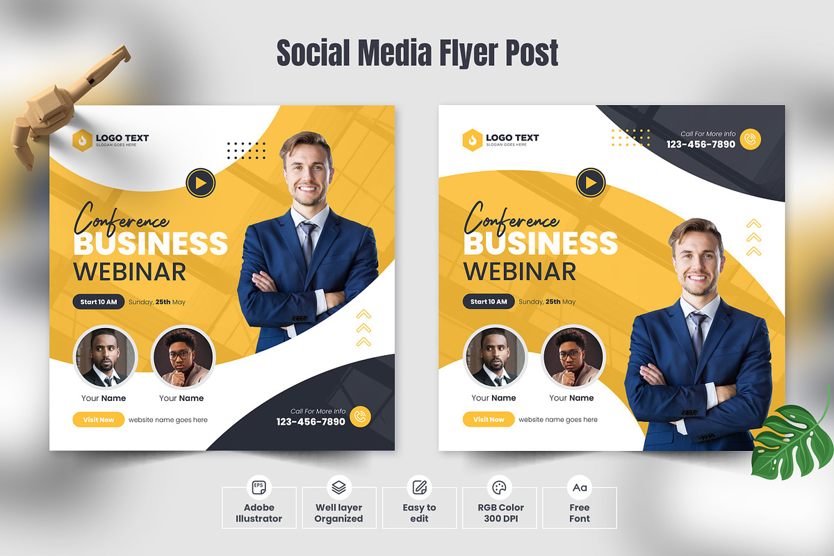 Social Media Flyer Post Template