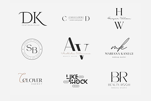 Canva Elegant Aesthetic Modern Logo