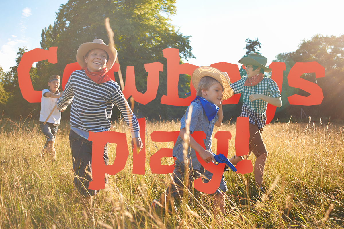Deputy Jack - Cowboy Kids Font, a Sans Serif Font by Modestype Studio (Photo 8 of 10)
