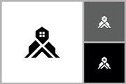 Modern Geometric House Icon, a Branding & Logo Template by quadrazo (Thumbnail 2 of 2)