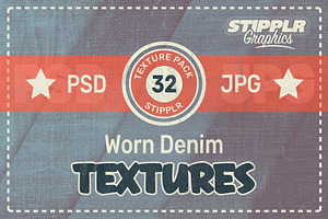 Worn Denim Texture Pack