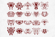 Ornamental Heart Hand Drawn, a Decorative Illustration by Tekuni (Thumbnail 8 of 13)