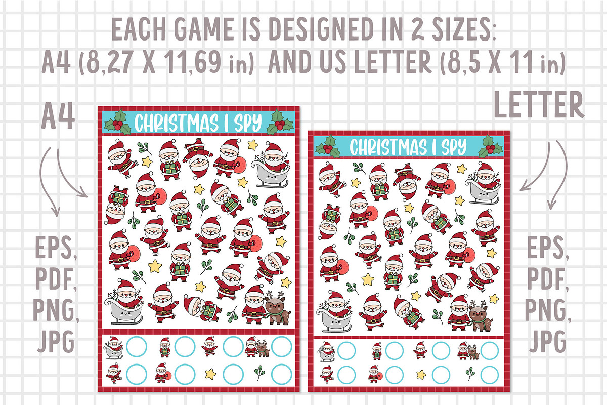 Kawaii Christmas games, an Animal Illustration by Lexi Claus (Photo 11 of 12)