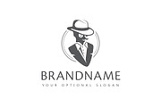 Gentleman Fashion Custom Logo, a Branding & Logo Template by ARTE MIGUEL (Thumbnail 3 of 3)