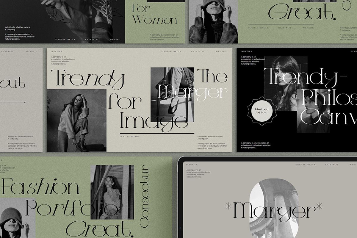 Marger Presentation Template