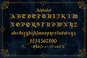 ROSTAGE Blackletter, a Blackletter Font by dansdesign (Thumbnail 4 of 8)