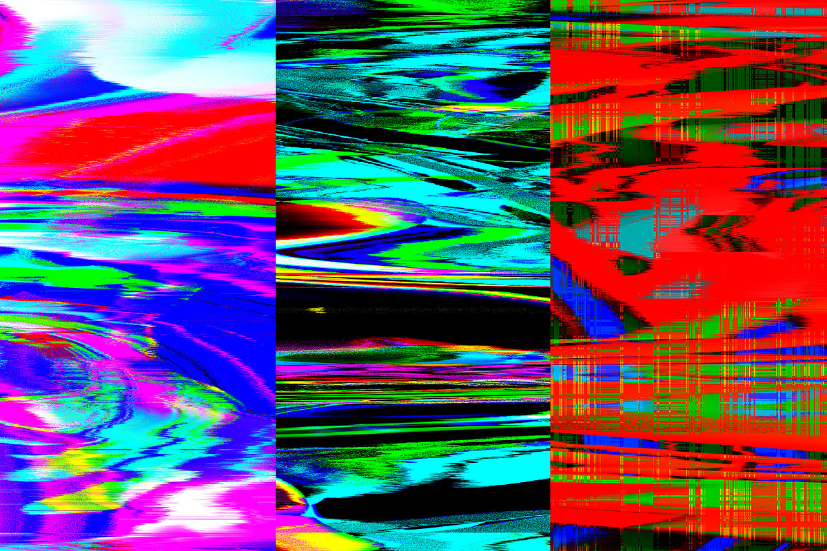 Abstract Glitch Art textures, a Texture Graphic by Visual Fear (Photo 8 of 8)
