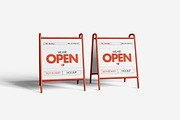 Signboard Mockup, an Advertising Mockup by Indah (Thumbnail 6 of 6)