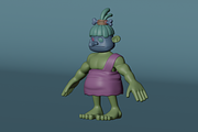 Stone Age Primitive 3D Characters, a Characters & Person 3D Model by Dudukbersama (Thumbnail 2 of 7)