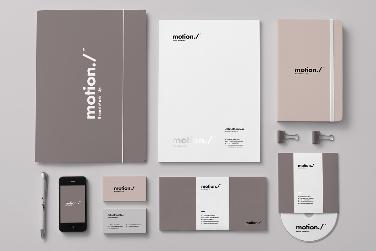 Motion Branding Print Pack, a Branding & Logo Template by Yogurt86 (Photo 8 of 8)