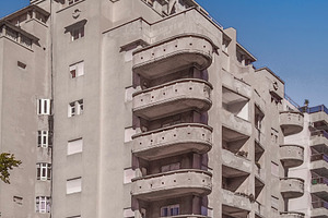 Eclectic style apartment building, montevideo city, uruguay, an Architecture Photo by DanFLCreativo
