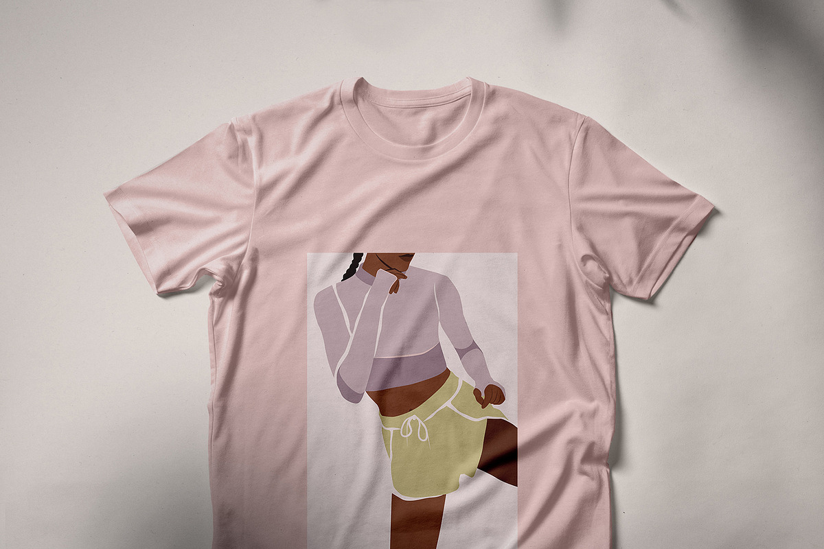 Sporty Girls Illustration set, a Healthcare Illustration by TiriCo (Photo 8 of 11)
