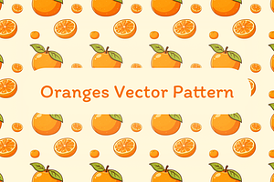 Orange Vector Pattern