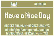 Patience Virtue font, a Font by weknow (Thumbnail 5 of 6)
