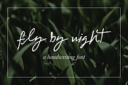 Fly By Night, a Script Font by Katie Heater (Thumbnail 1 of 4)