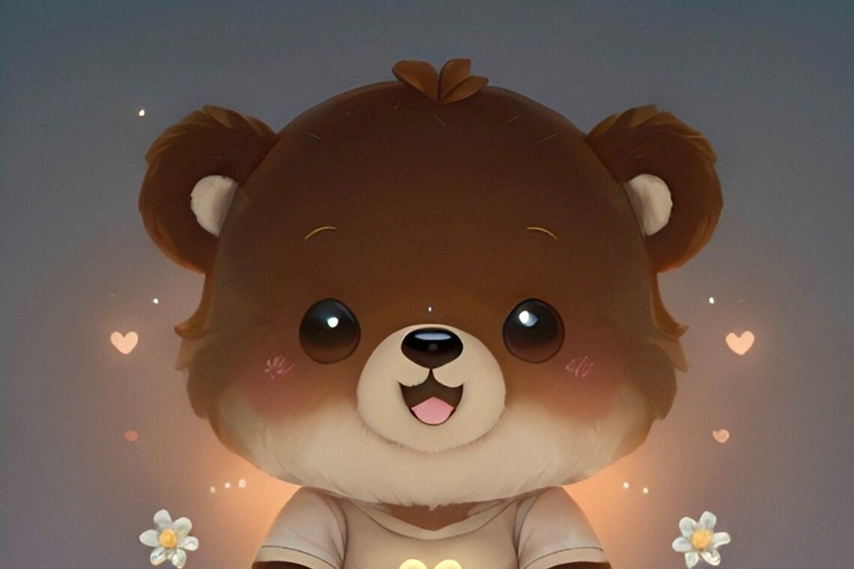 Procreate Cute Chibi Bears Stamps, a Brush Add-On by OneBerryCreations (Photo 7 of 10)