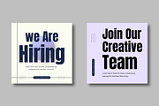 Job Hiring Social Media Post, a Social Media Template by MightyDesign (Thumbnail 3 of 8)