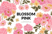BLOSSOM PINK - Flower Collection, an Object Graphic by Artflorara (Thumbnail 1 of 15)
