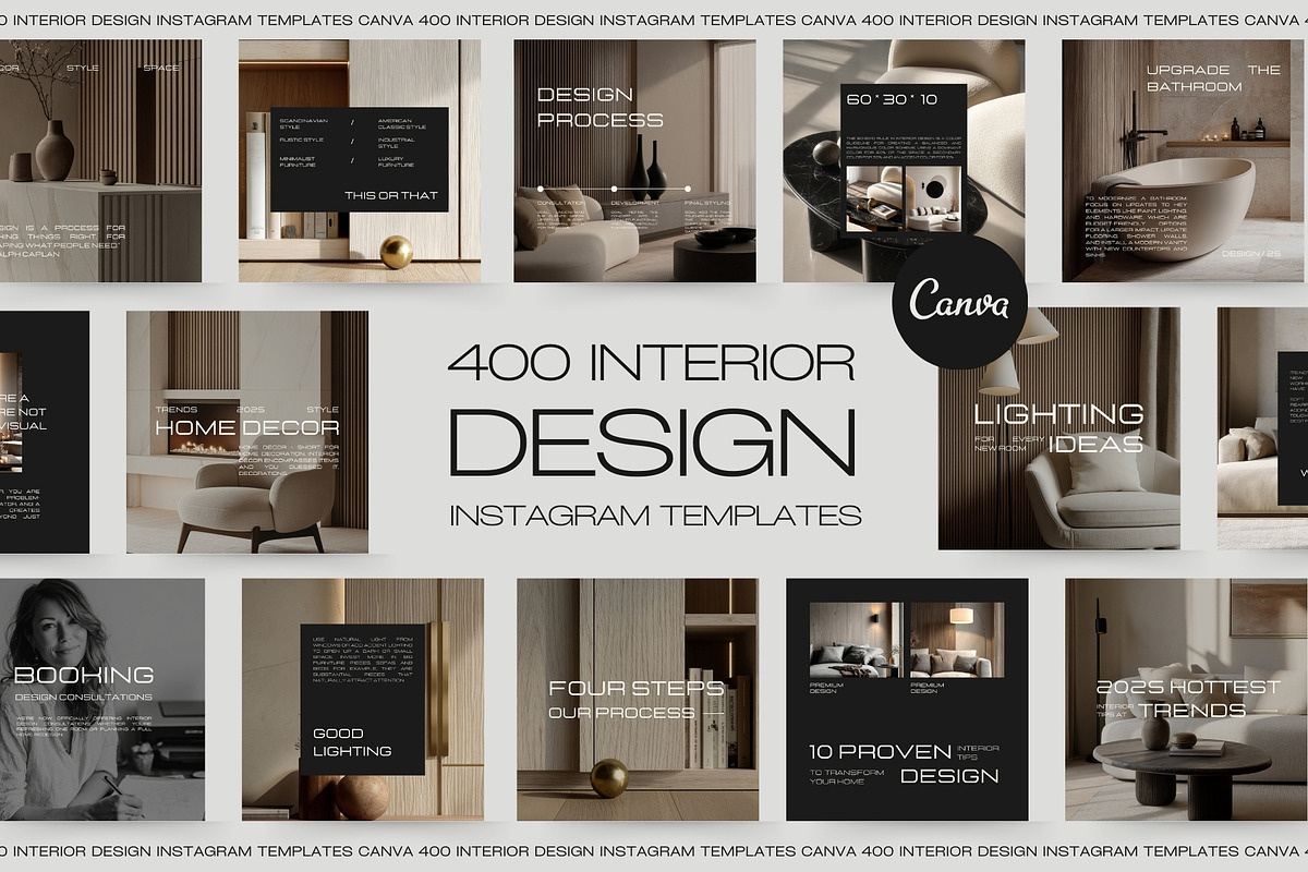 1600 Interior Design Instagram Bundle preview 2