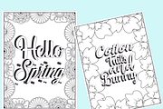 Gggs Easter Quotes Coloring Book, a Seasonal Illustration by Sourcedigi (Thumbnail 3 of 3)