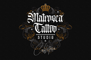 Avertequestra, a Blackletter Font by Emmanuel Buron (Thumbnail 6 of 12)