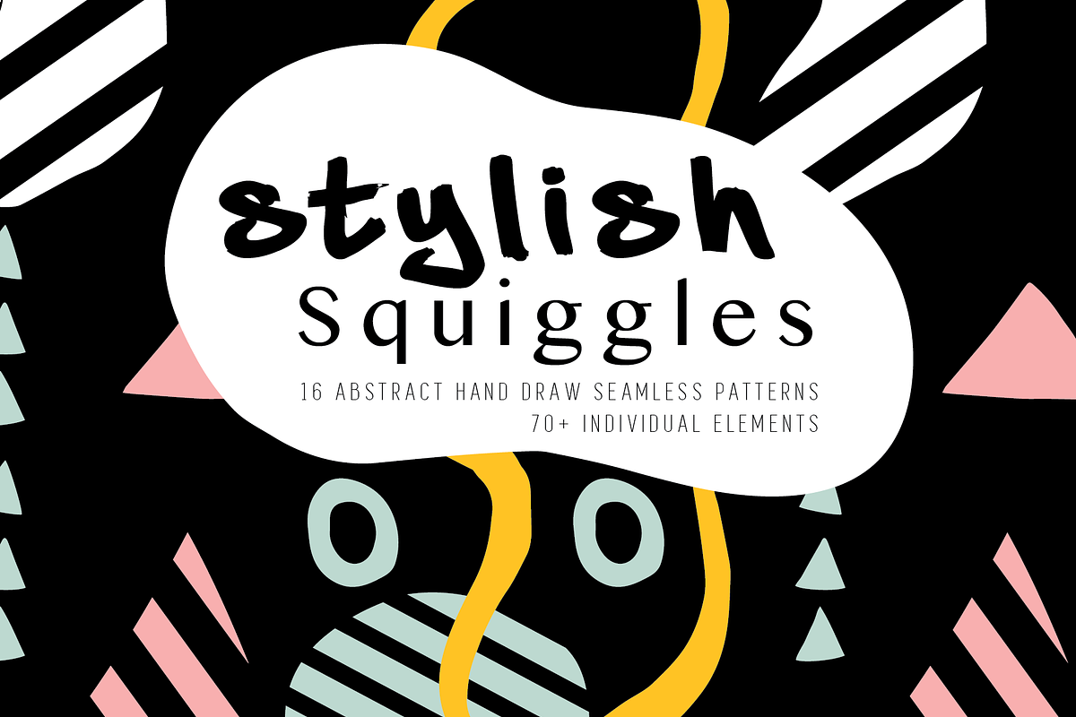 Hand Drawn Pattern Bundle, a Pattern Graphic by Suphansa (Photo 5 of 20)