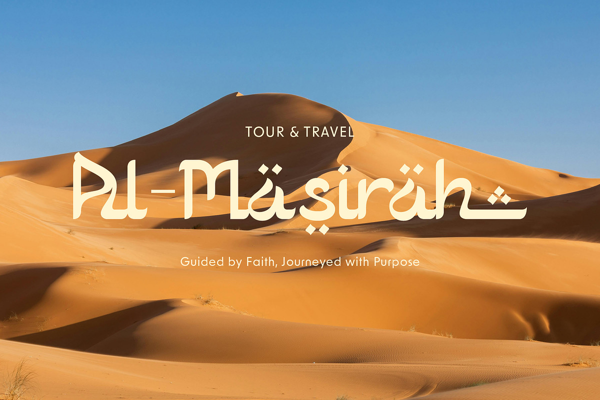 Faditjah - Arabic Style Font, a Script Font by Pikgura (Photo 7 of 8)