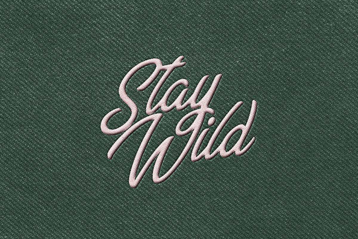 Stitching Embroidery Apparel Mockup, an Apparel Mockup by Design Squad (Photo 2 of 4)