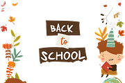 Happy Children with School Equipment, an Education Illustration by Maria Starus (Thumbnail 2 of 3)