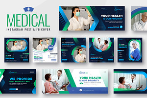 Medical health care instagram post