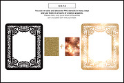Ornate Frames Black Stencil Clipart, a Shape Add-On by Iconogenic (Thumbnail 3 of 3)