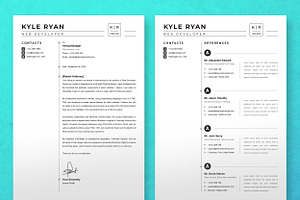 Web Developer Resume Template