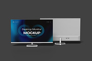 Desktop Monitor Screen Mockup, a Wearable Device Mockup by Onezero (Thumbnail 3 of 7)