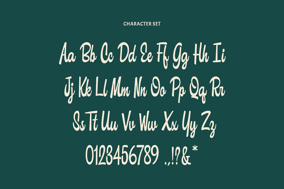 ED Caderette, a Script Font by Emyself Design (Photo 4 of 8)