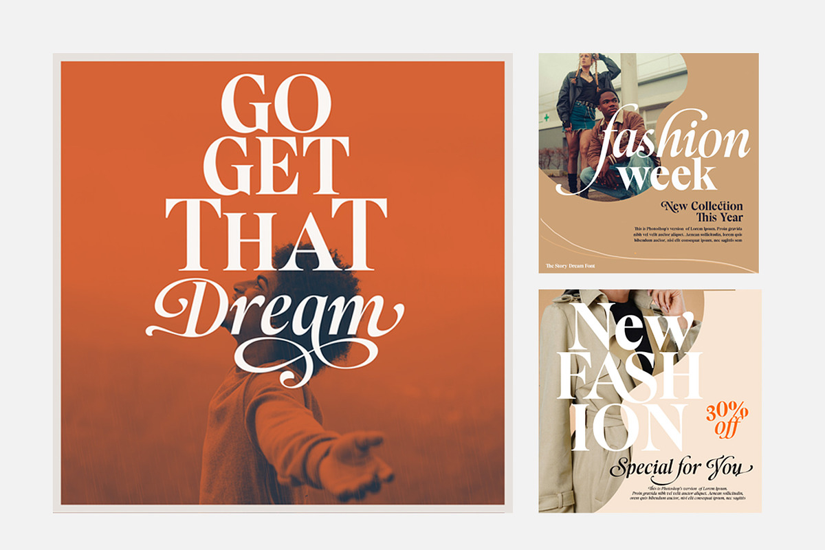 The Story Dream, a Serif Font by joelmaker (Photo 6 of 18)